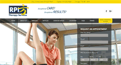 Desktop Screenshot of physicalrehabstl.com